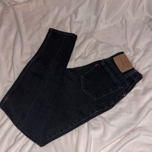 Vintage black Levi’s